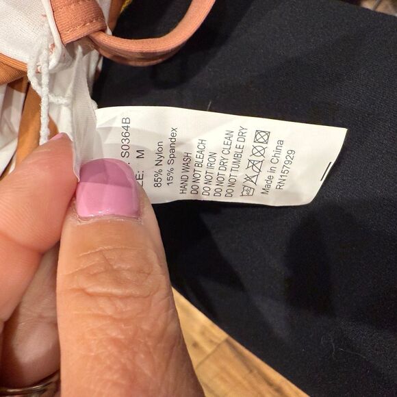 Envya Striped High Waisted Bikini Medium - Picture 11 of 11